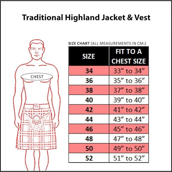 Men’s Traditional Scottish Argyle Jacket Vest Black - Picture 10 of 10